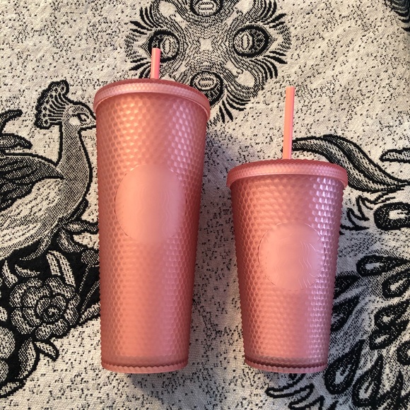 Starbucks Pink Lemonade “Jelly” Studded Tumbler Bundle
